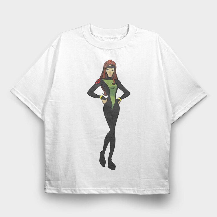 Cartoon Retro X Men 5, Tricou Oversize Barbati (Unisex)