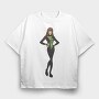 Cartoon Retro X Men 5, Tricou Oversize Barbati (Unisex)