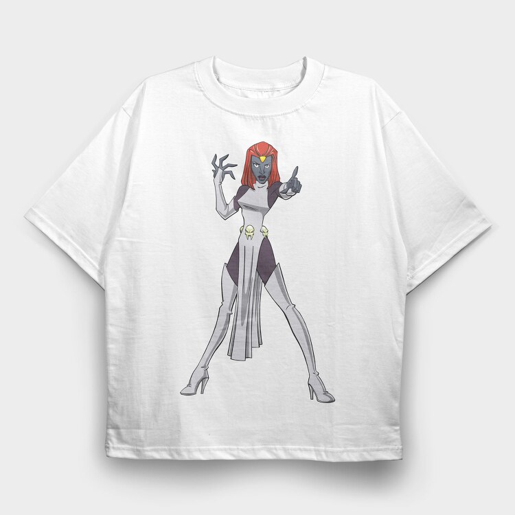 Cartoon Retro X Men 3, Tricou Oversize Barbati (Unisex)