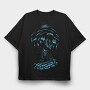 Dark Creature Demon Wings Darkness, Tricou Oversize Barbati (Unisex)