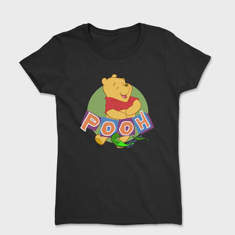 Cartoon Retro Winnie the Pooh 2, Tricou Femei