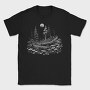 Dark Enchanted Mystical Forest, Tricou Barbati (Unisex)