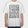 Transformers Characters, Tricou Oversize Barbati (Unisex)