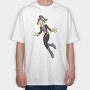 Cartoon Retro X Men 1, Tricou Oversize Barbati (Unisex)