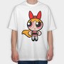 Cartoon Retro the Powerpuff Girls 6, Tricou Oversize Barbati (Unisex)