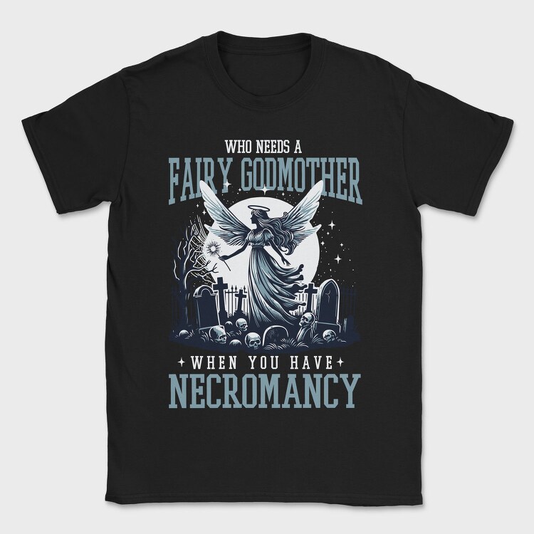 Dark Fairy Necromancy, Tricou Barbati (Unisex)