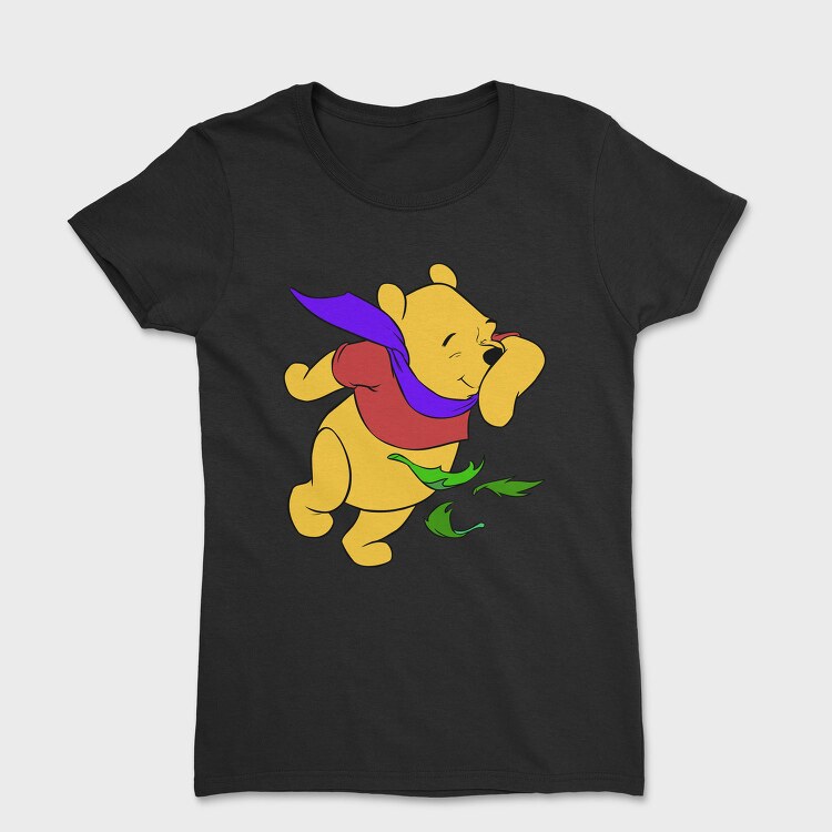 Cartoon Retro Winnie the Pooh 1, Tricou Femei