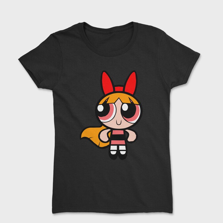 Cartoon Retro the Powerpuff Girls 6, Tricou Femei