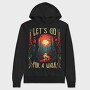 Dark Forest Horror Woods, Hanorac Oversize Barbati (Unisex)