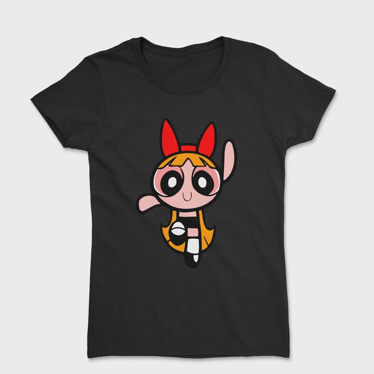 Cartoon Retro the Powerpuff Girls 5, Tricou Femei