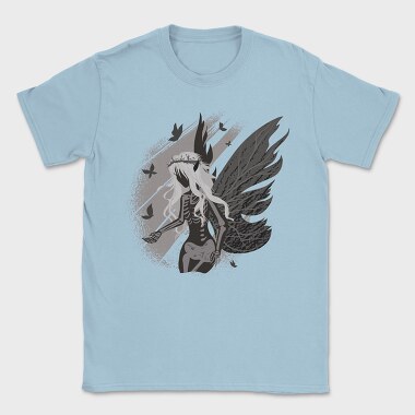 Dark Skeleton Fairy Fantasy Grunge, Tricou Barbati (Unisex)