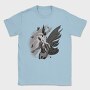 Dark Skeleton Fairy Fantasy Grunge, Tricou Barbati (Unisex)