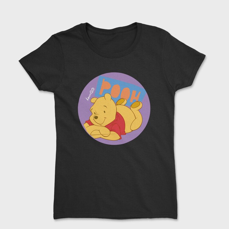 Cartoon Retro Winnie the Pooh 5, Tricou Femei