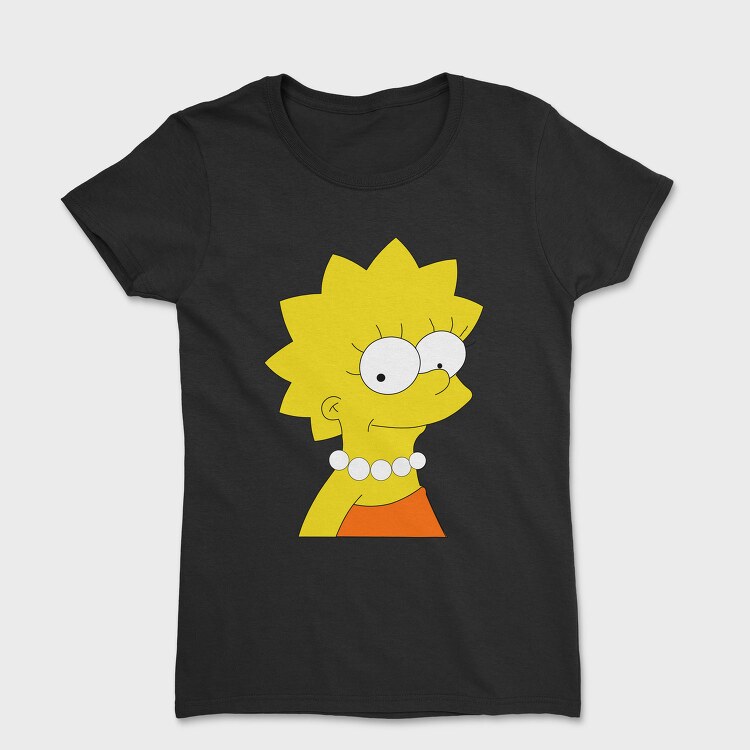 Cartoon Retro the Simpsons 4, Tricou Femei
