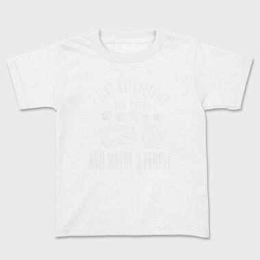 Motorcycle And Dogs Love Motorcycle Quote, Tricou Copii