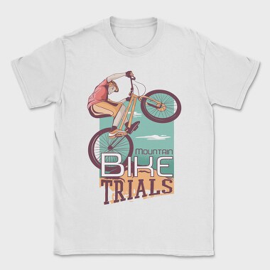 Mountain Biker Bike, Tricou Barbati (Unisex)