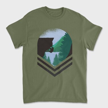 Mountain Climber Nature Bay Climber, Tricou Barbati (Unisex)