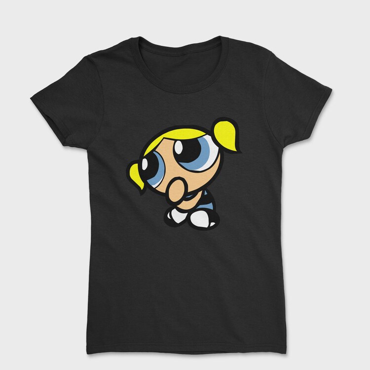 Cartoon Retro the Powerpuff Girls 3, Tricou Femei