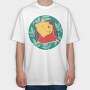 Cartoon Retro Winnie the Pooh 3, Tricou Oversize Barbati (Unisex)