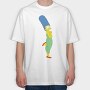 Cartoon Retro the Simpsons 2, Tricou Oversize Barbati (Unisex)