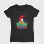 Cartoon Retro Woody Woodpecker 3, Tricou Femei