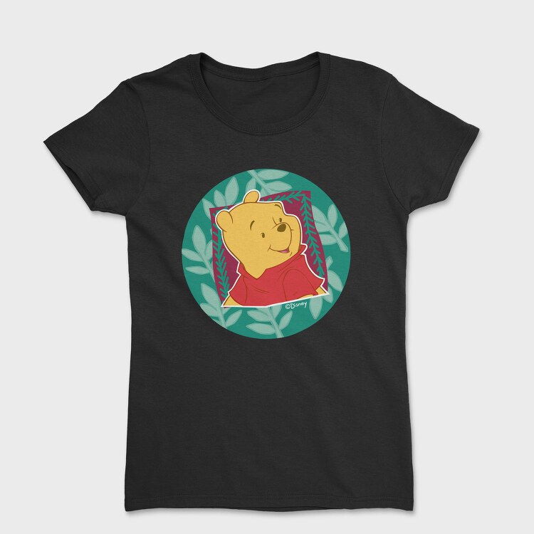 Cartoon Retro Winnie the Pooh 3, Tricou Femei