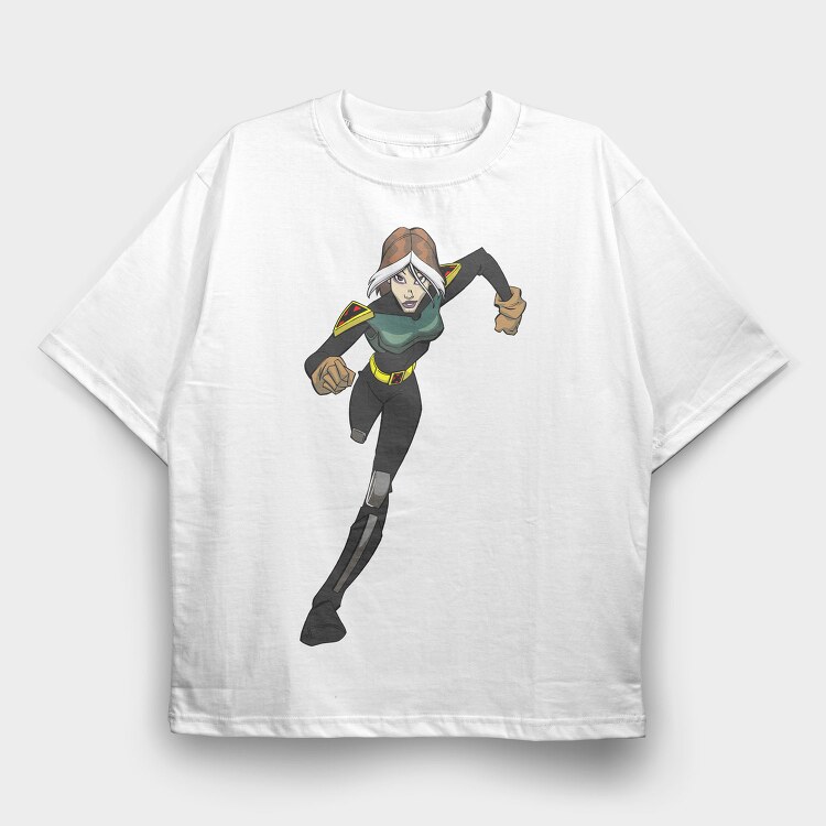 Cartoon Retro X Men 2, Tricou Oversize Barbati (Unisex)