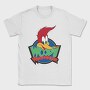 Cartoon Retro Woody Woodpecker 3, Tricou Barbati (Unisex)