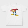 Cartoon Retro Woody Woodpecker 1, Tricou Copii