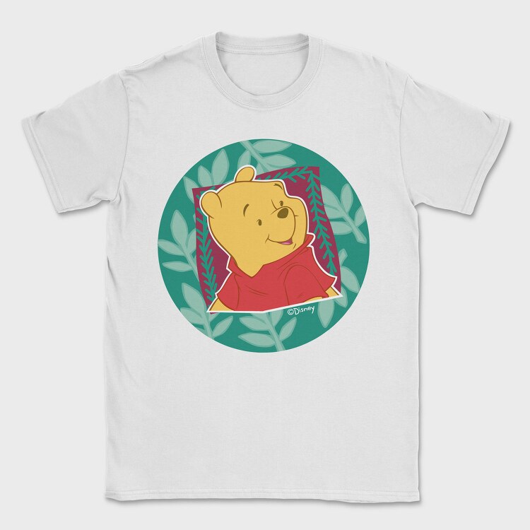 Cartoon Retro Winnie the Pooh 3, Tricou Barbati (Unisex)