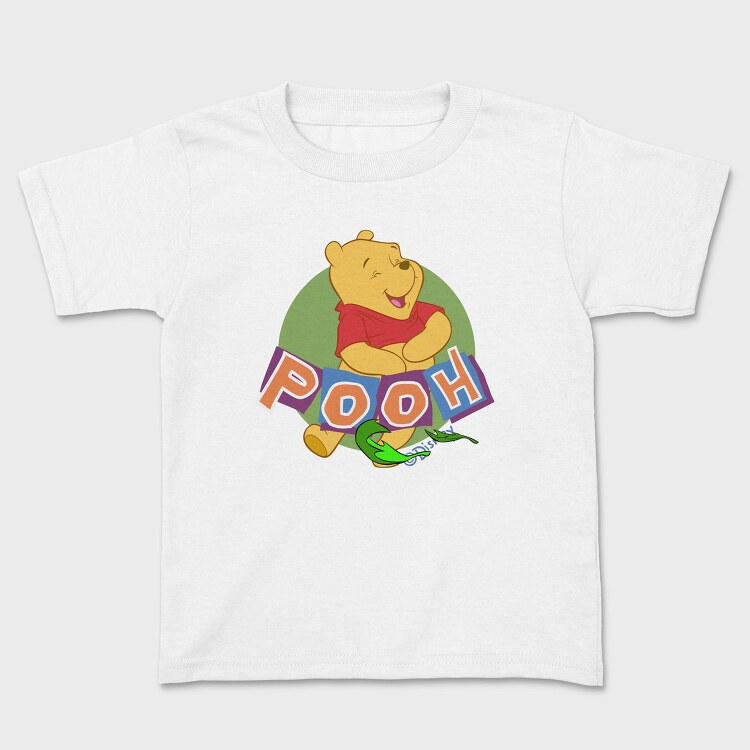Cartoon Retro Winnie the Pooh 2, Tricou Copii