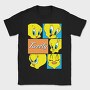 Cartoon Retro Tweety 1, Tricou Barbati (Unisex)
