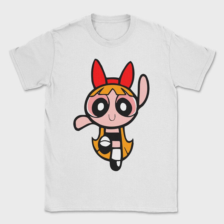 Cartoon Retro the Powerpuff Girls 5, Tricou Barbati (Unisex)