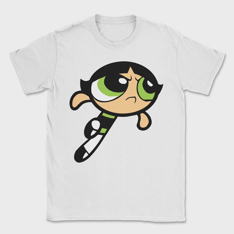 Cartoon Retro the Powerpuff Girls 2, Tricou Barbati (Unisex)