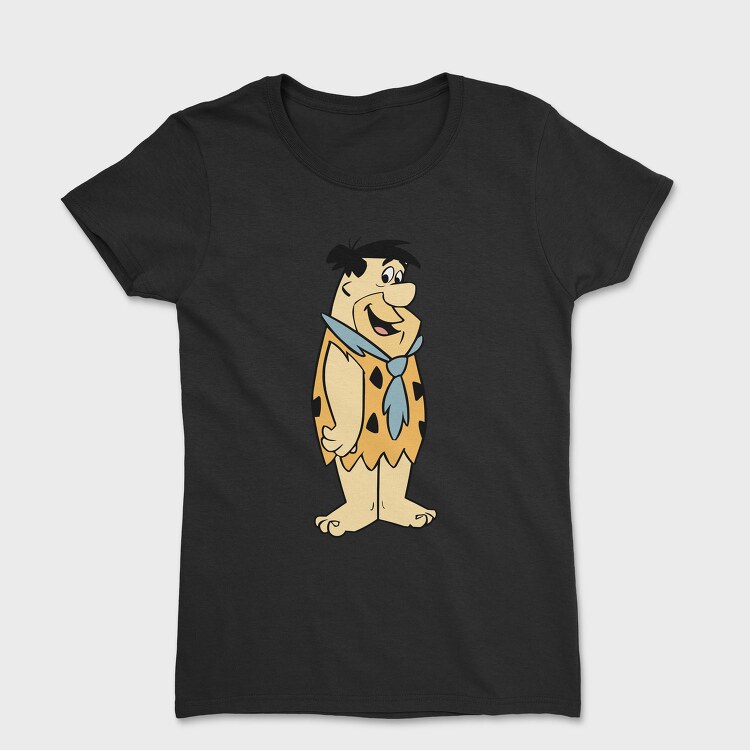 Cartoon Retro the Flintstones 1, Tricou Femei