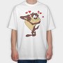 Cartoon Retro Tazmania 6, Tricou Oversize Barbati (Unisex)