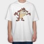 Cartoon Retro Tazmania 5, Tricou Oversize Barbati (Unisex)