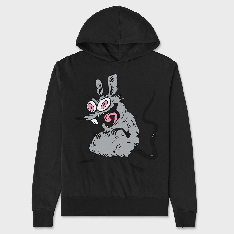 Mousey Mouse, Hanorac Oversize Barbati (Unisex)