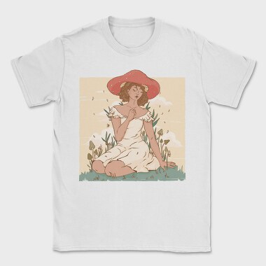 Mushroom Lady, Tricou Barbati (Unisex)