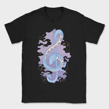 Musical Dragon, Tricou Barbati (Unisex)