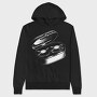 Musical Sardine Tin, Hanorac Oversize Barbati (Unisex)
