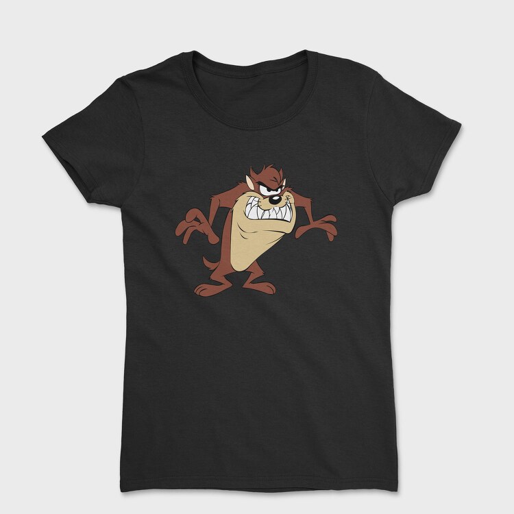 Cartoon Retro Tazmania 5, Tricou Femei