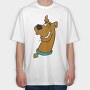 Cartoon Retro Scooby Doo 6, Tricou Oversize Barbati (Unisex)