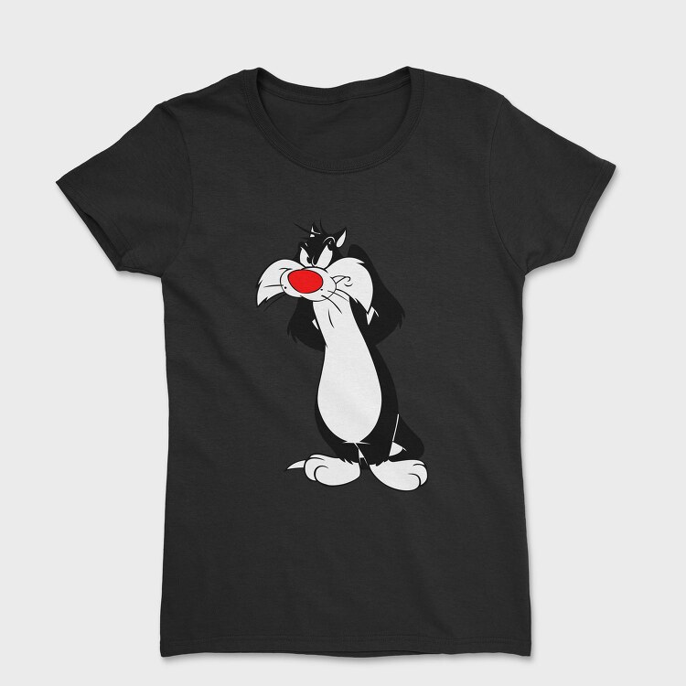 Cartoon Retro Silvestre 6, Tricou Femei