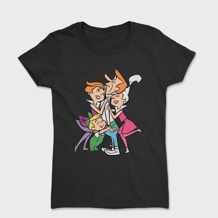 Cartoon Retro the Jetsons 4, Tricou Femei