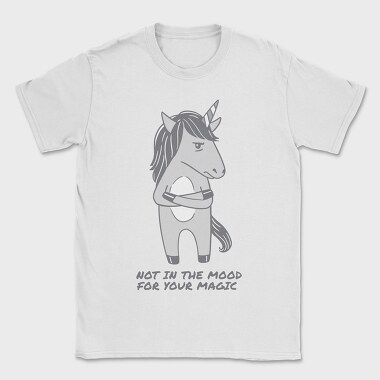 Unicorn Angry Mood, Tricou Barbati (Unisex)