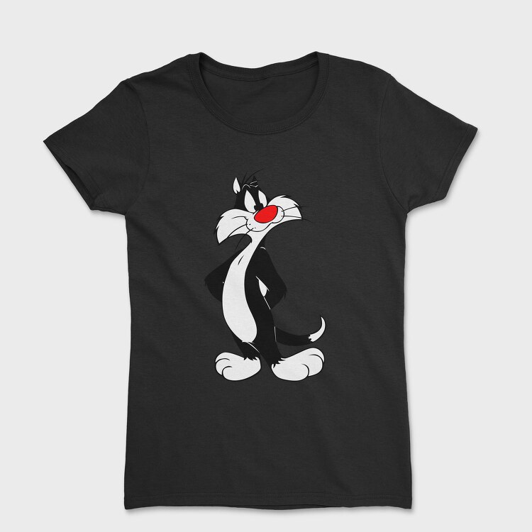 Cartoon Retro Silvestre 3, Tricou Femei