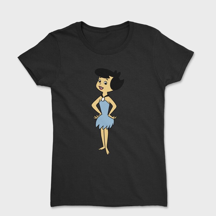 Cartoon Retro the Flintstones 3, Tricou Femei