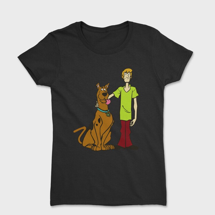 Cartoon Retro Scooby Doo 3, Tricou Femei