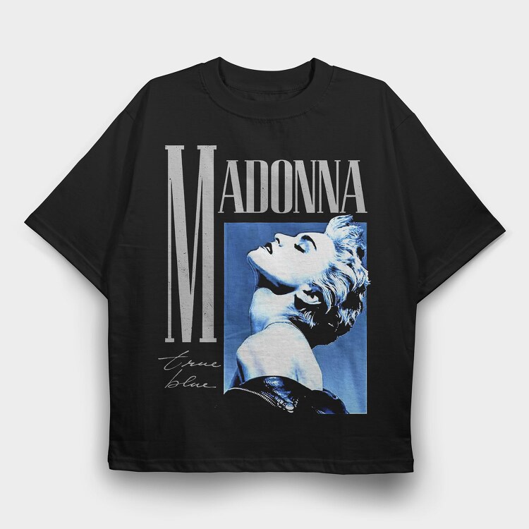Madonna, Tricou Oversize Barbati (Unisex)
